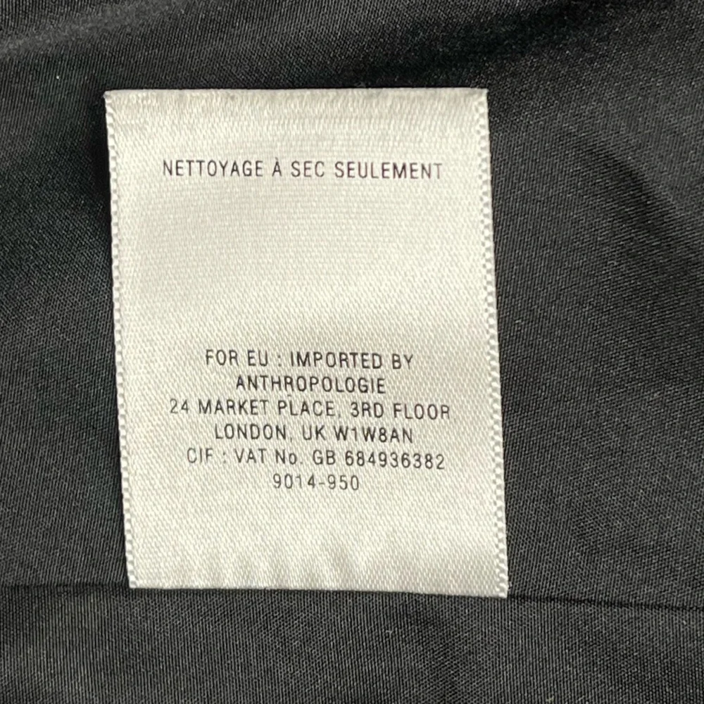 Anthropologie Cartonnier Gray Blazer Jacket Size 8 - Picture 10 of 11